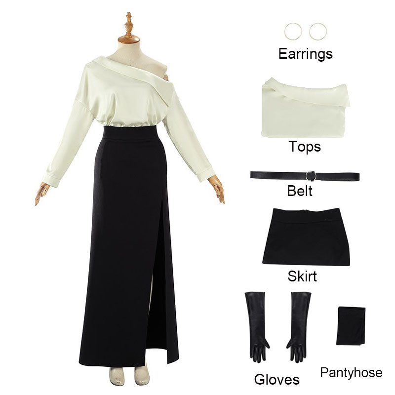 Formal Women'S Wear - Korku Oyunu Requiem Grace Cosplay Kostümü