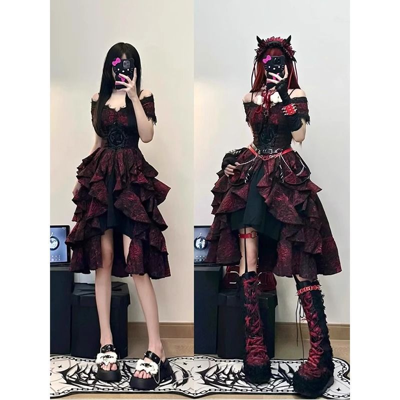 Victorian Women'S Formal Wear - Victoria Gotik Lolita Prenses Elbise Kadınlar