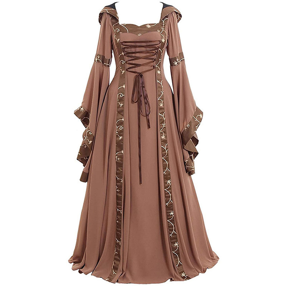 Women'S Gothic Formal Wear - Günlük Giyim Gotik Kadın Elbisesi Retro