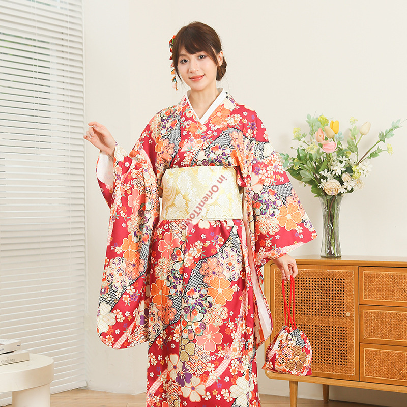 Japon Kimono Kadın Geliştirilm - Women'S Formal Traditional Wear incelemesi ve fiyatı