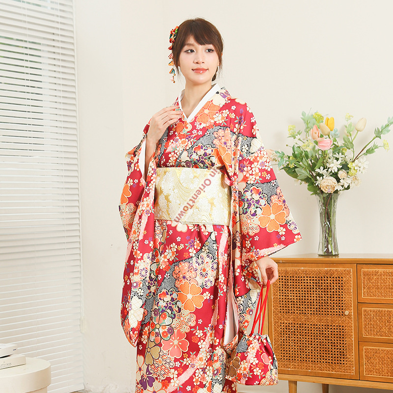 Japon Kimono Kadın Geliştirilm - Women'S Formal Traditional Wear incelemesi ve fiyatı