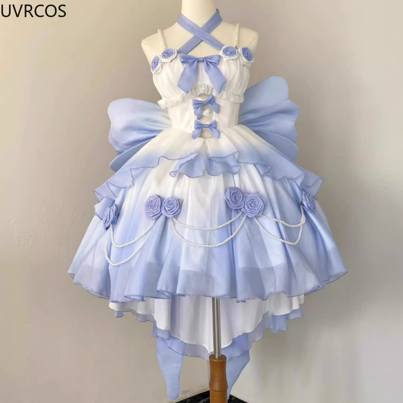 Retro victoria Lolita elbise z - Victorian Women'S Formal Wear incelemesi ve fiyatı