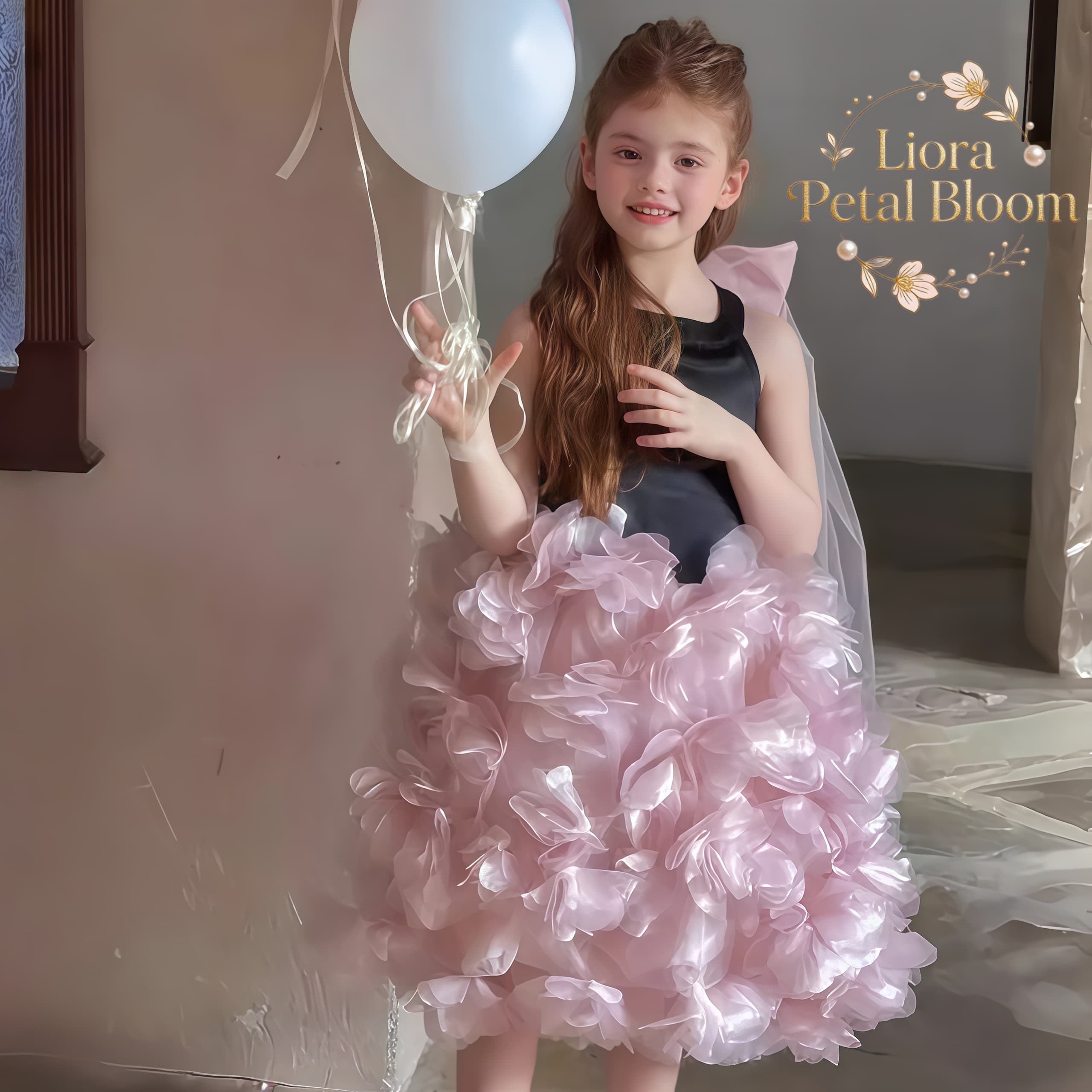 Kız Çocuk Siyah Çiçekli Tül El - Formal Women'S Wear incelemesi ve fiyatı