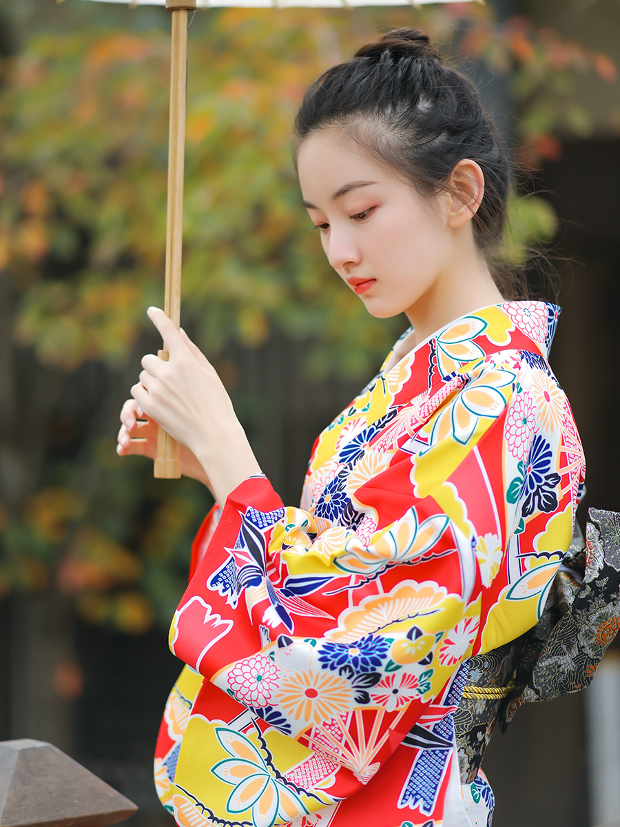Kadın Japon Geleneksel Kimono  - Women'S Formal Traditional Wear incelemesi ve fiyatı