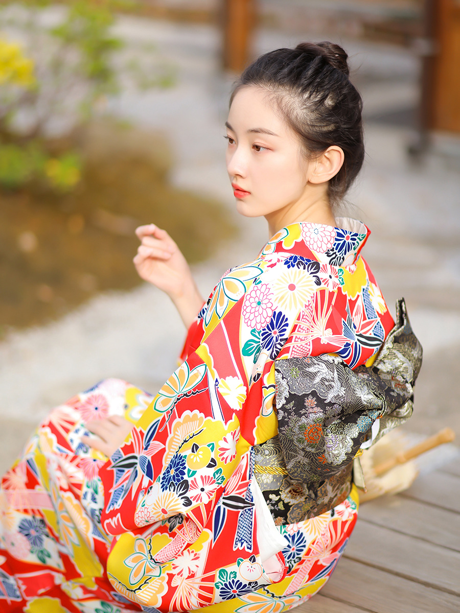 Kadın Japon Geleneksel Kimono  - Women'S Formal Traditional Wear incelemesi ve fiyatı