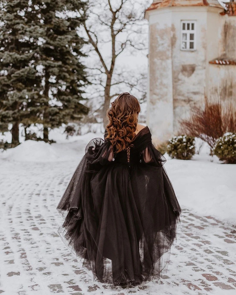 Özelleştirilmiş Gotik Siyah Ge - Women'S Gothic Formal Wear incelemesi ve fiyatı