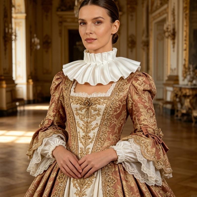2025 Yeni Dekoratif Yaka Ayrıl - Victorian Women'S Formal Wear incelemesi ve fiyatı