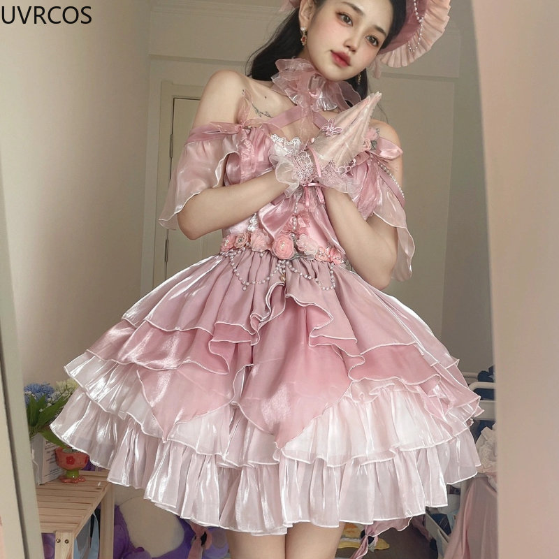 Victoria Vintage Lolita Jsk el - Victorian Women'S Formal Wear incelemesi ve fiyatı