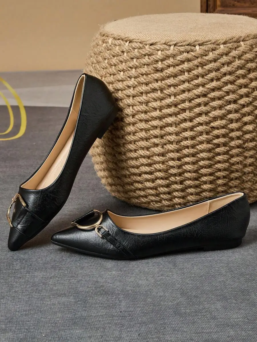 Zarif Kadın Siyah Sivri Burunl - Women Formal Wear Shoes incelemesi ve fiyatı