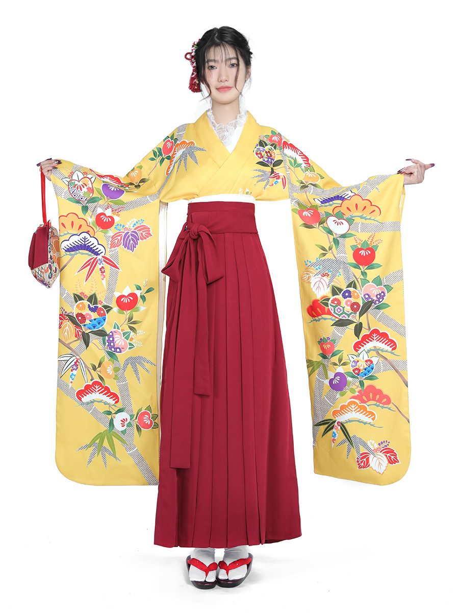 Kadın Japon Kimono Seti Wabi-S - Women'S Formal Traditional Wear incelemesi ve fiyatı